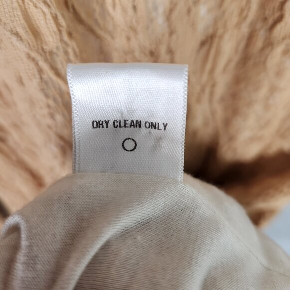 A.L.C. Lace Ruched Bodycon Dress in Tan Long Sleeve Women's Size M - Picture 8 of 11